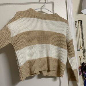 Crop sweater